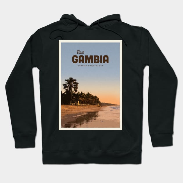 Visit Gambia Hoodie by Mercury Club